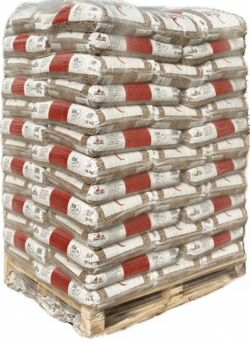 Flambriks Holzpellets Palette