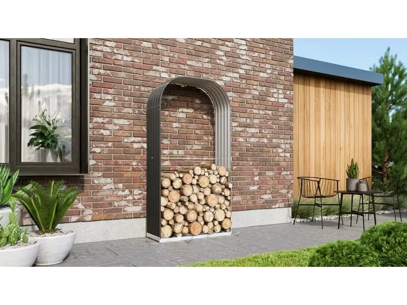 Vitavia Kaminholzregal Ardor 401 hoch Granit - Granit