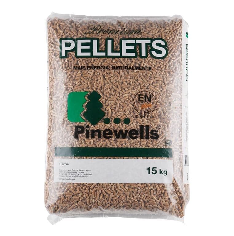 Pellet Pinewells 77 sacos de 15Kg