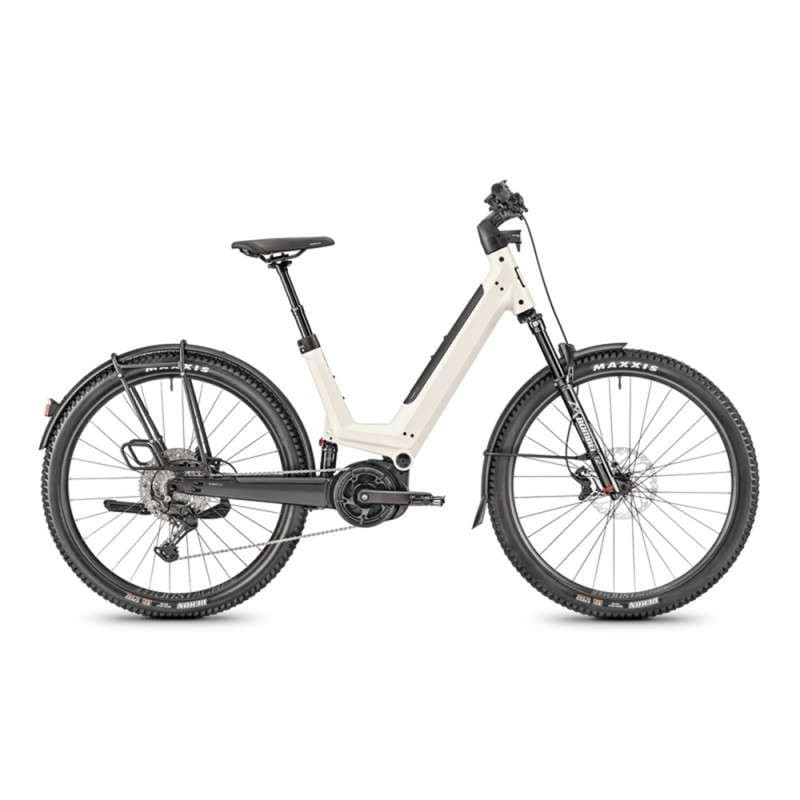 MOUSTACHE J off Vélo électrique - Gris , porte-bagages Light