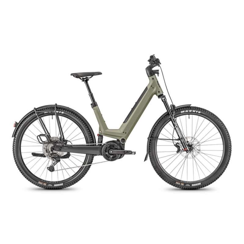MOUSTACHE J off Vélo électrique - Vert , porte-bagages Light