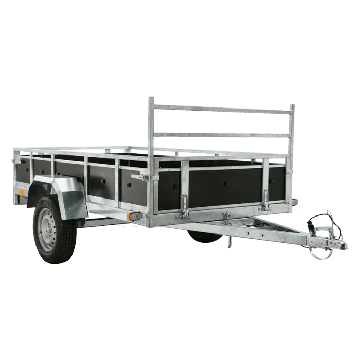 Remorque bagagère Bois 9400B Sorel