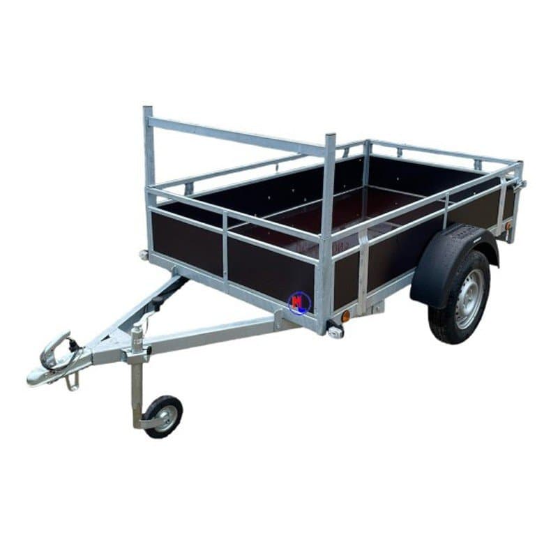 Remorque 300x132 cm simple essieu