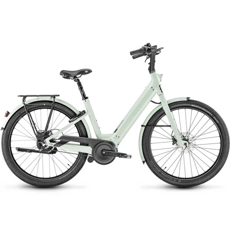 Vélo de ville électrique Moustache Lundi 27.6 - Menthe - 625 Wh
