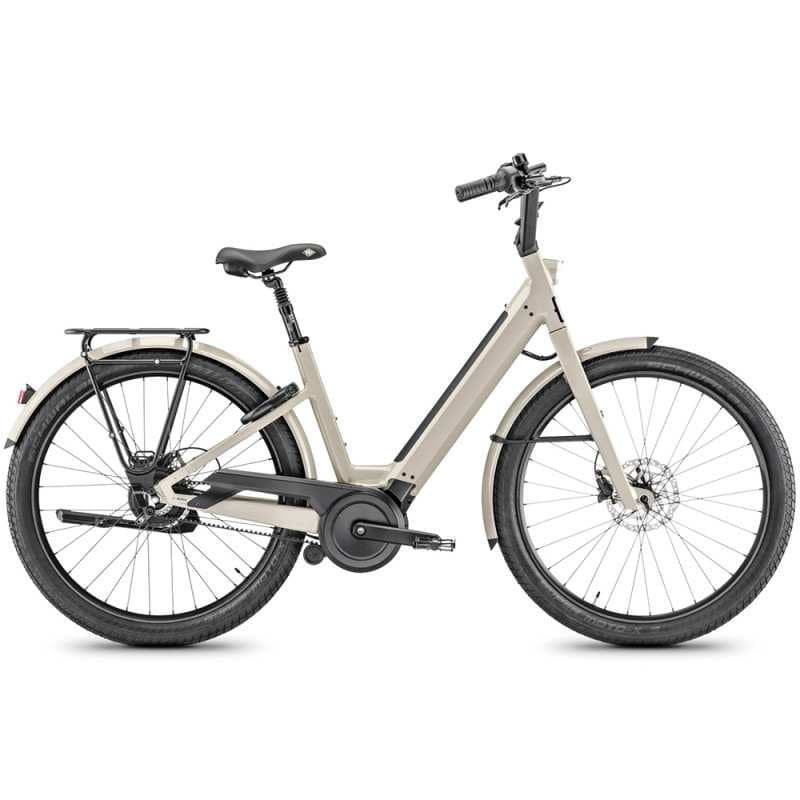 Vélo de ville électrique Moustache Lundi 27.6 - Gris , 625 Wh