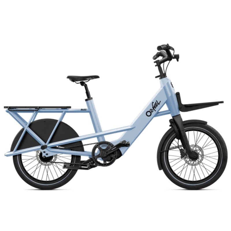 Vélo cargo électrique O2feel Buzz 8 - Bleu , 540 Wh