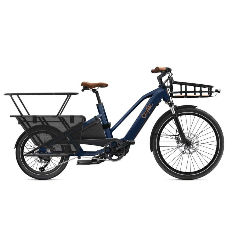 Vélo cargo électrique O2feel Equo 3 - 432Wh , Avec Pack Family