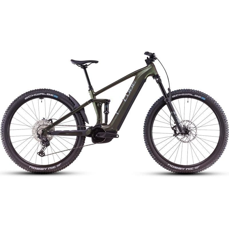 VTT Électrique Cube STEREO HYBRID ONE44 EXC 800 2025 27.5" - 29" - Vert , 29 , M