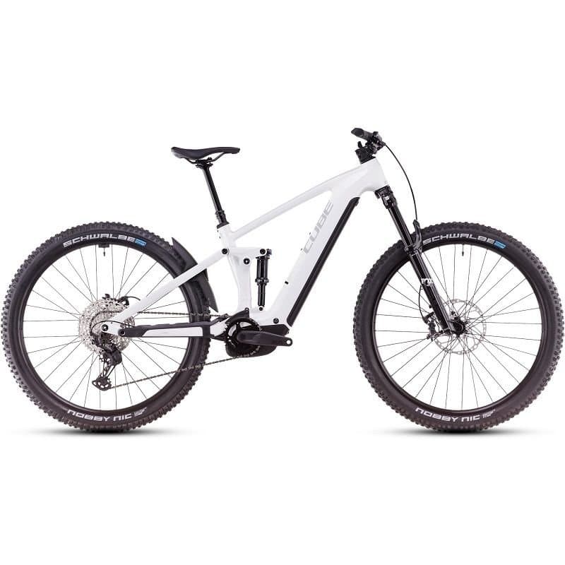 VTT Électrique Cube STEREO HYBRID ONE44 EXC 800 2025 27.5" - 29" - Blanc , 29 , XL