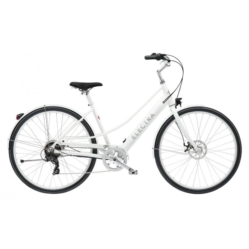 Vélo électrique ville Electra LOFT GO! 7D EQ STEP-THRU 2025 - Blanc
