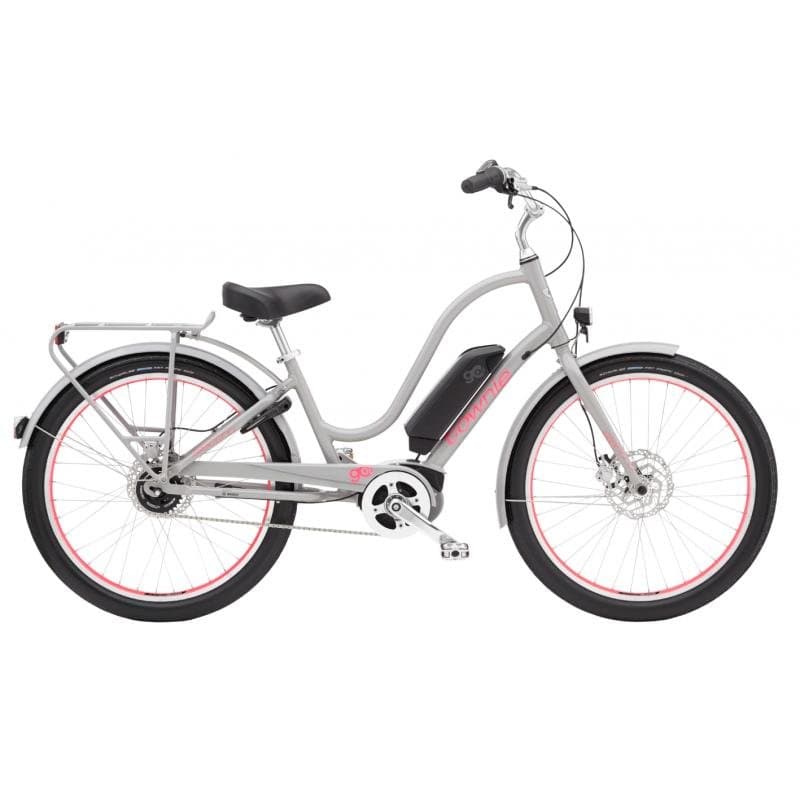 Vélo électrique ville Electra Townie Go! 5I EQ STEP-THRU - Gris
