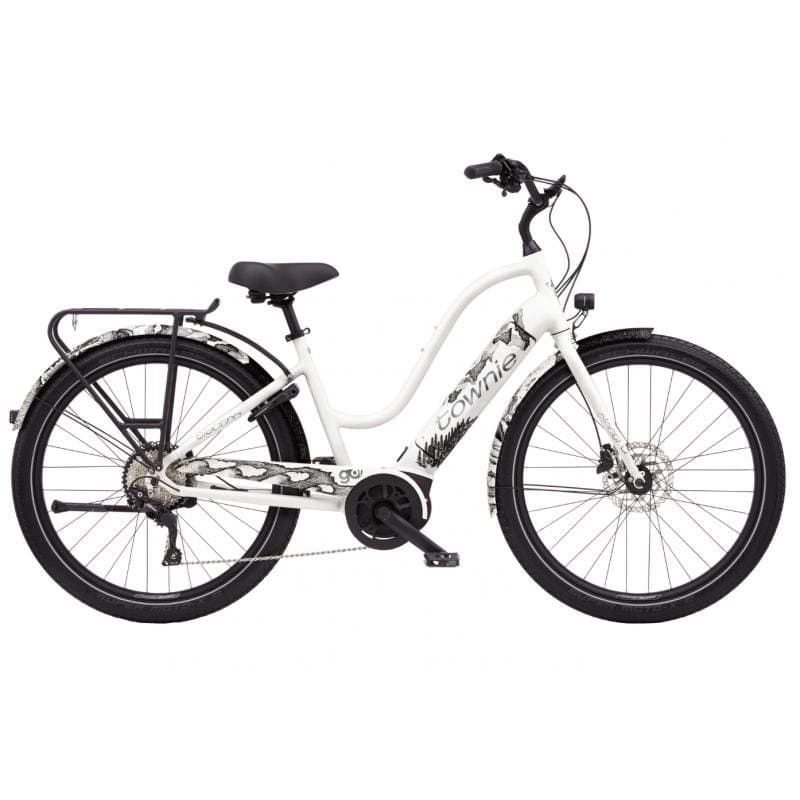 Electra Townie path go! 10d eq step-thru - Blanc