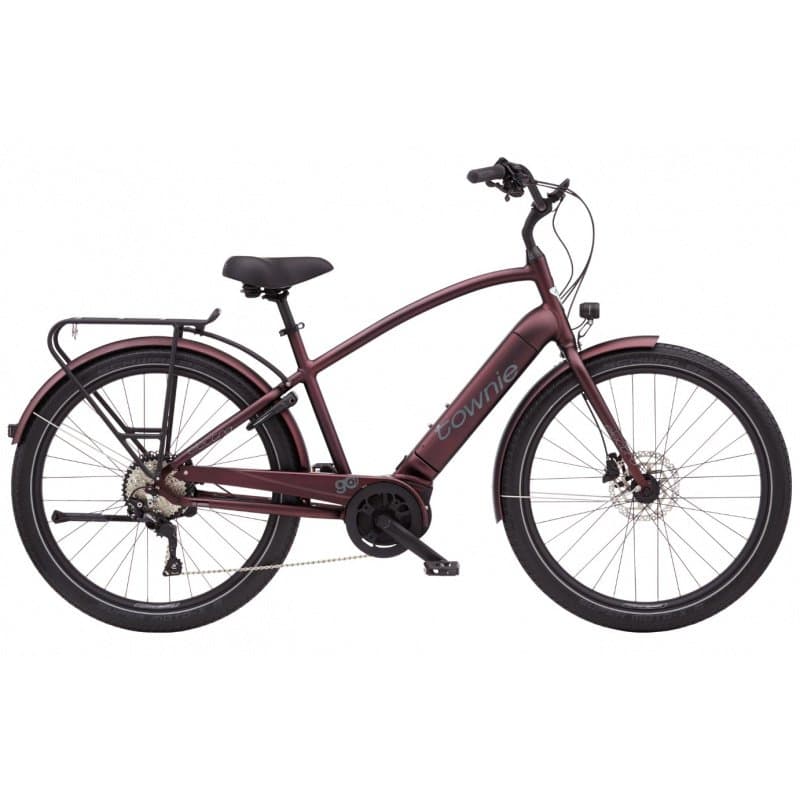Electra Townie path go! 10d eq step-over - Rouge