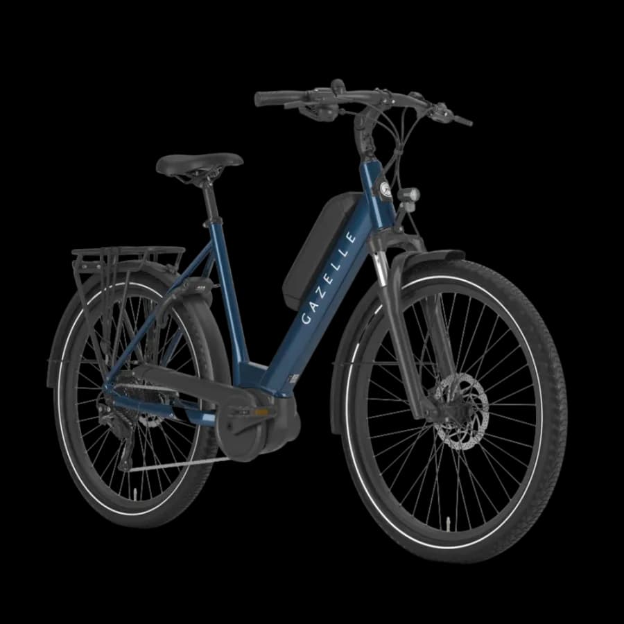 VTC électrique Gazelle Medeo T9 HMB - 545 Wh , Bleu