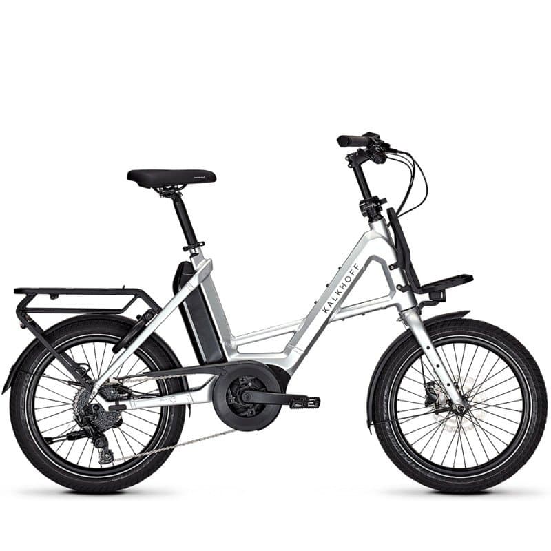 VTC électrique Kalkhoff Endeavour C+ Move - 545 Wh - Argent