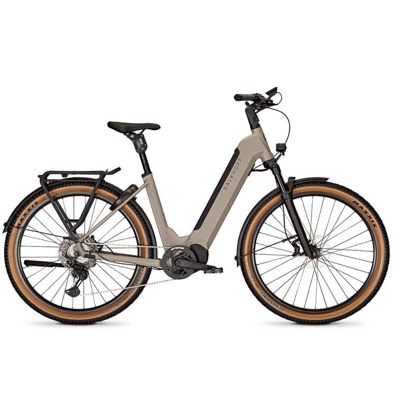 Vélo de randonnée électrique Kalkhoff Entice 5+ Advance (2024) - Beige , Wave