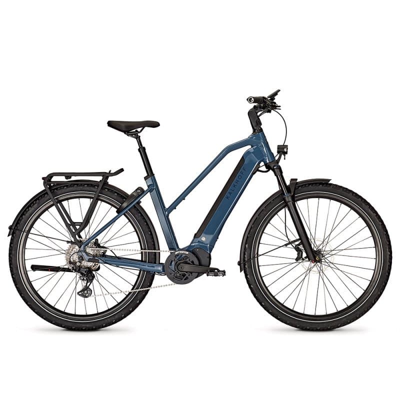 Vélo de randonnée électrique Kalkhoff Entice 5+ Move (2024) - Bleu , Trapèze