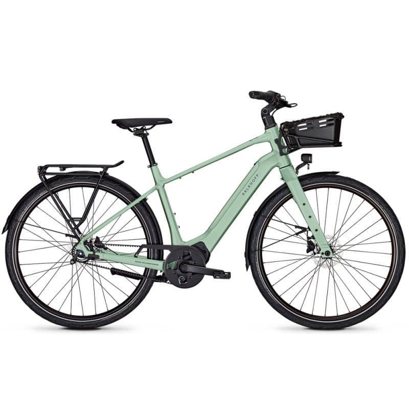 Vélo de ville électrique Kalkhoff Image L Advance - 400 Wh - Vert , Diamant