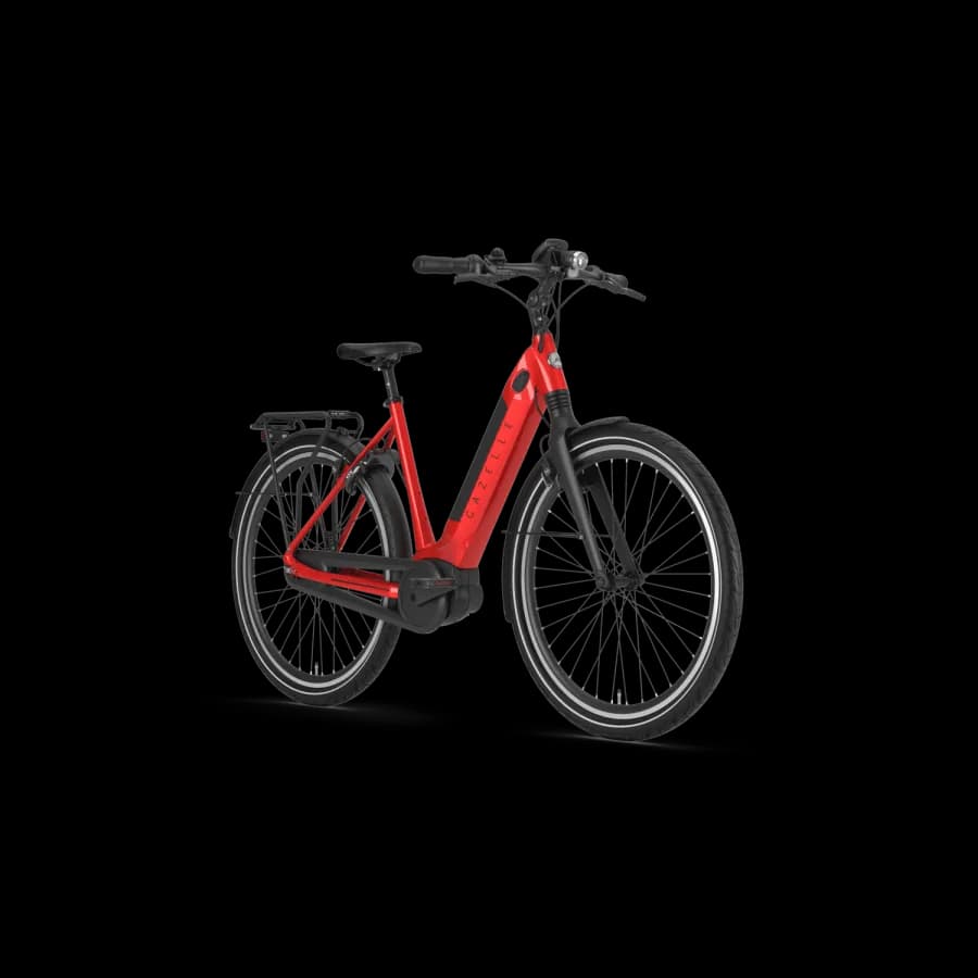 VTC électrique Gazelle Ultimate C8+ HMB - Bas , 625 Wh , Rouge