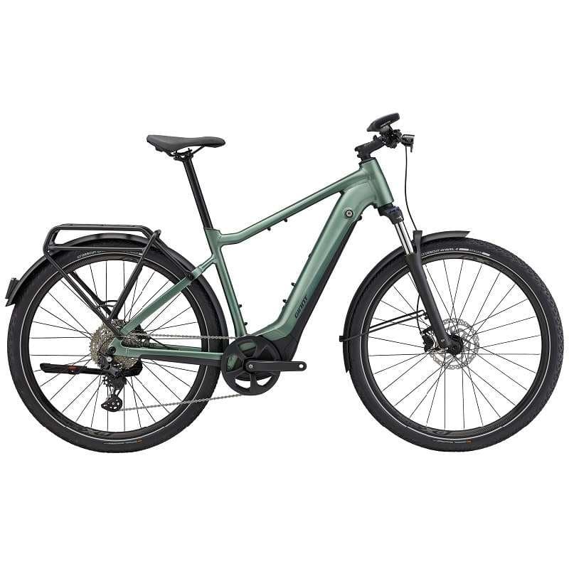 VTC électrique Giant Explore E+ 1 2023 - Vert , Diamant