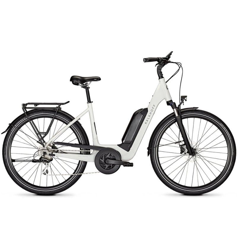 VTC électrique Kalkhoff Endeavour 1 Move - 545 Wh - Gris clair , Wave