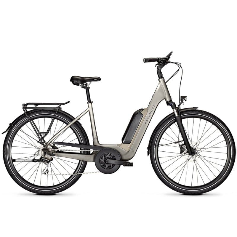 VTC électrique Kalkhoff Endeavour 1 Move - 725 Wh - Gris foncé , Wave