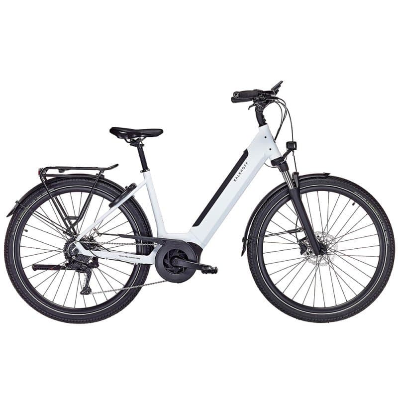 VTC électrique Kalkhoff Endeavour 3 Move - 500 Wh - Blanc , Wave