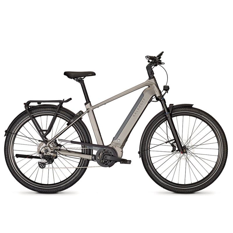 VTC électrique Kalkhoff Endeavour 5+ Advance - 625 Wh - Gris , Diamant