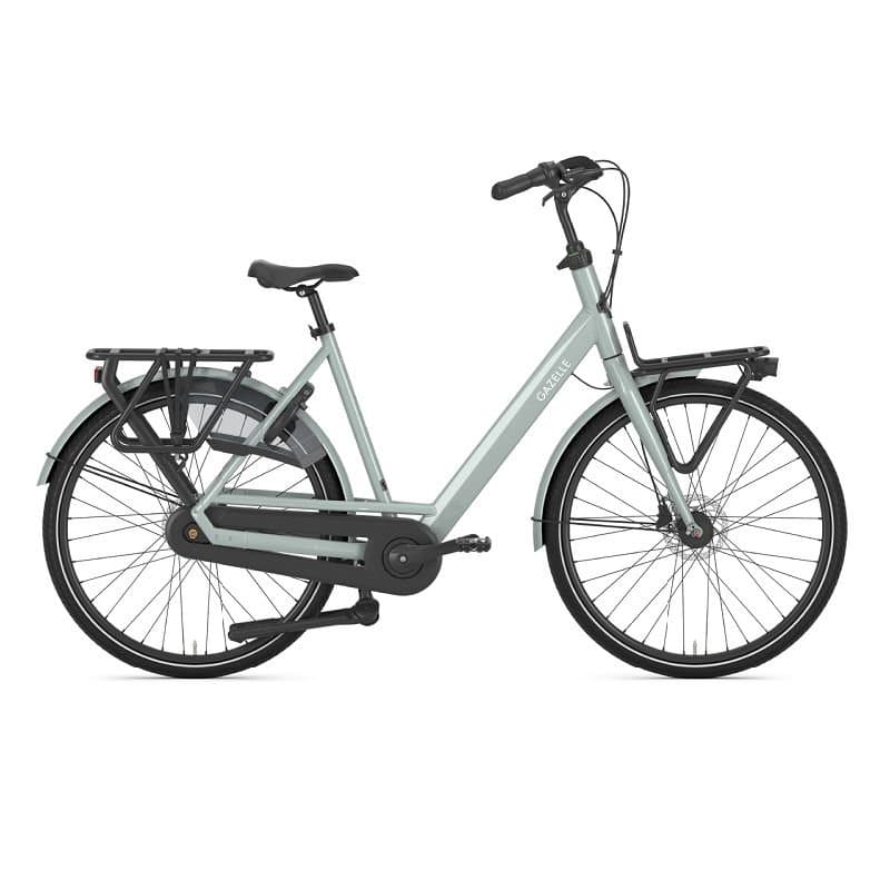 Vélo Gazelle Bloom - Blanc - olive
