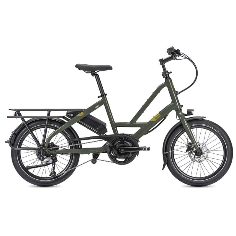 Vélo cargo électrique Tern Quick Haul D8 - Vert