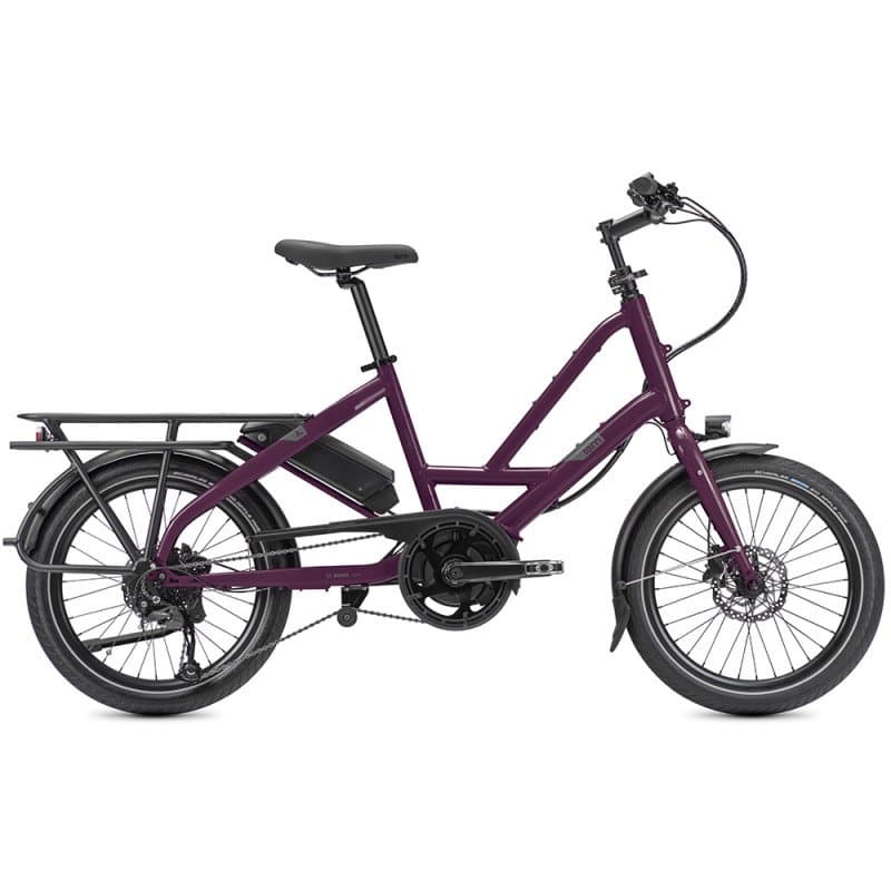 Vélo cargo électrique Tern Quick Haul P9 - Violet