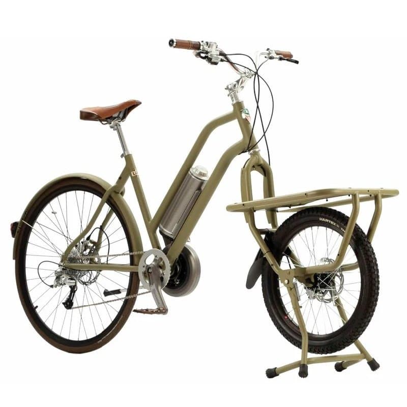 Vélo électrique Bocyclo Cargo Compact - Kaki