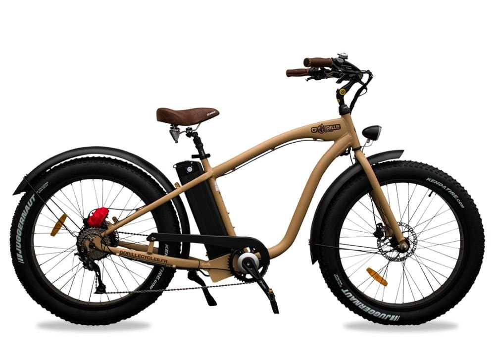 Fatbike électrique Gorille Mâle - Sable