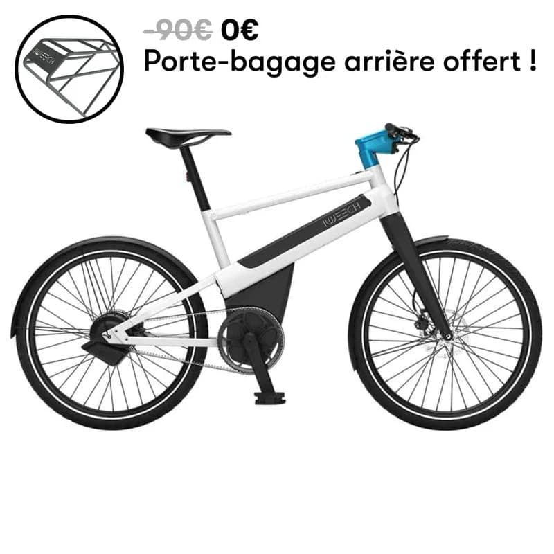 Vélo électrique IWEECH 24" S+ - Blanc