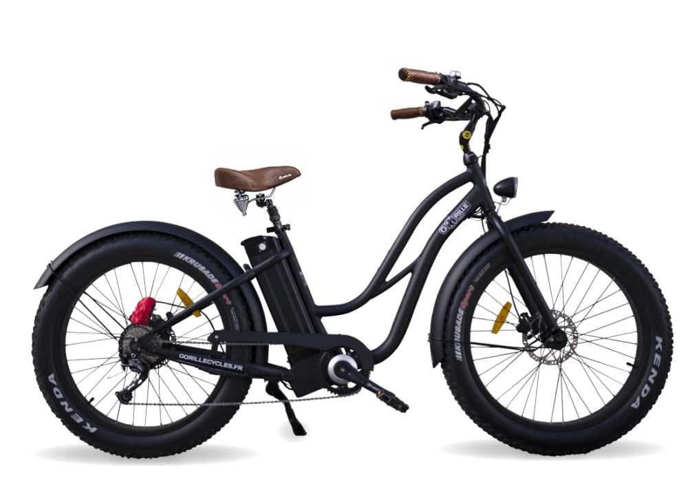 Vélo électrique femme Lady Gorille - Noir