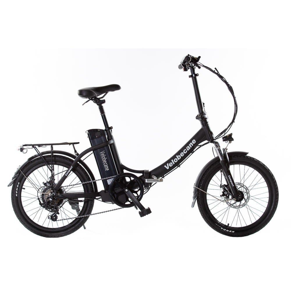 Vélo électrique pliant Velobecane Compact - 360Wh (36v 10Ah) , Noir