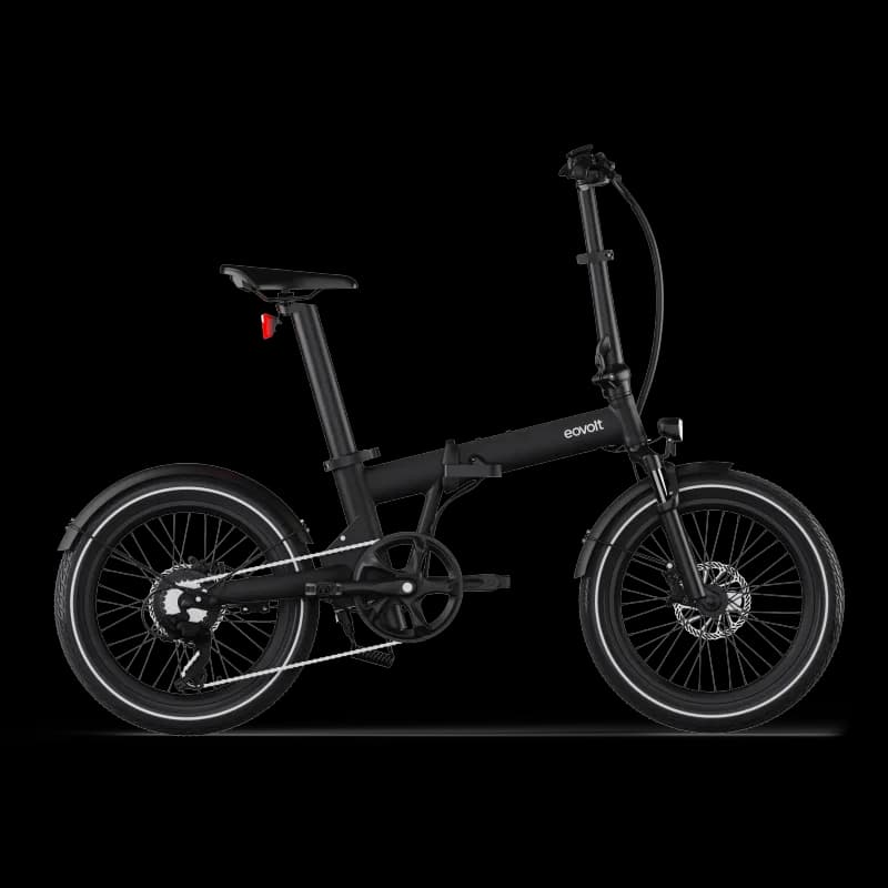 Vélo pliant électrique Eovolt Afternoon - Noir