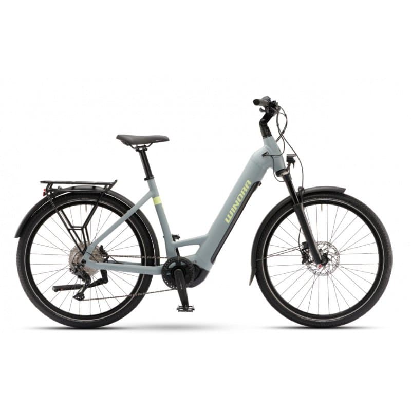 Vélo électrique Winora Yucatan X10 low 2025 - Gris