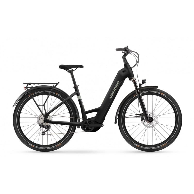 Vélo électrique Winora Yucatan X10 low 2025 - Noir