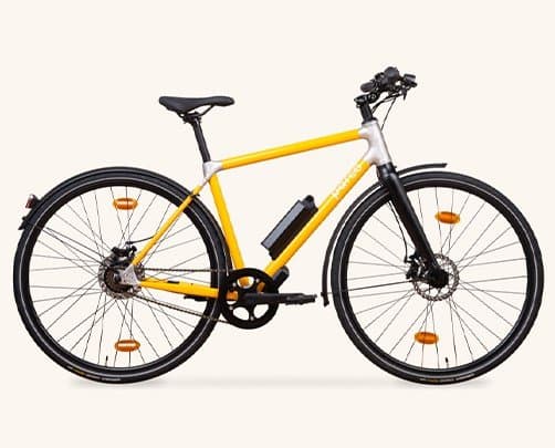 Vélo électrique parco 005 - Jaune