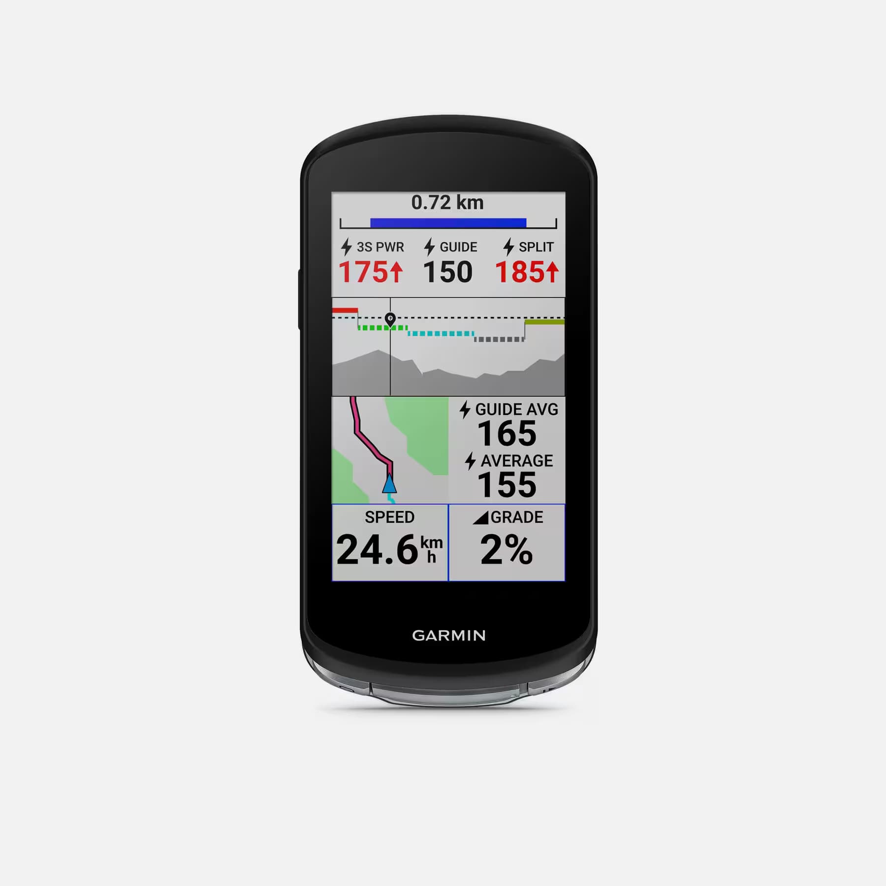 Compteur vélo GPS Garmin Edge 1040 solar