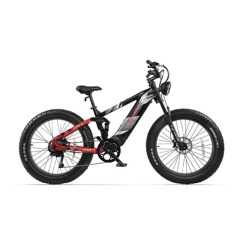 Vélo électrique tout-terrain Cyrusher Ranger 2.0 - Noir , 750W/45KM/H