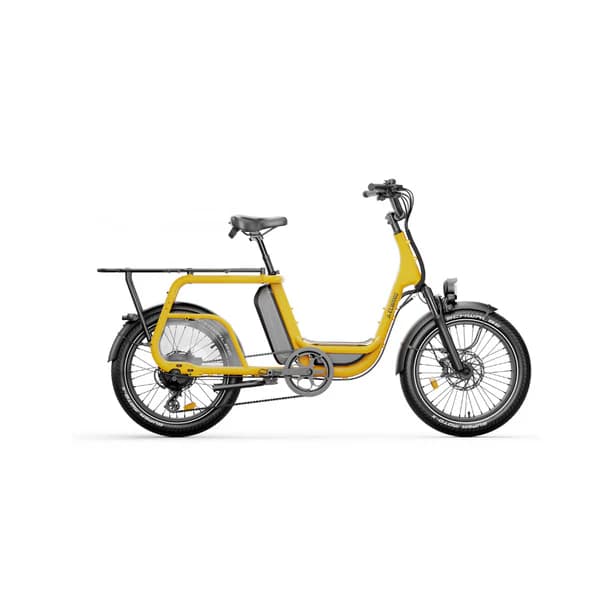 Elwing Ritmic Jumbo vélo électrique cargo longtail - Gold , Standard : 48 V 14,4 Ah (691 Wh)