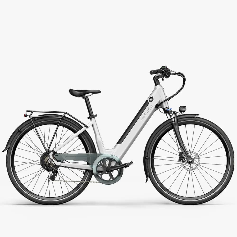 Fiido C11 Vélo Électrique Léger Urbain - Blanc
