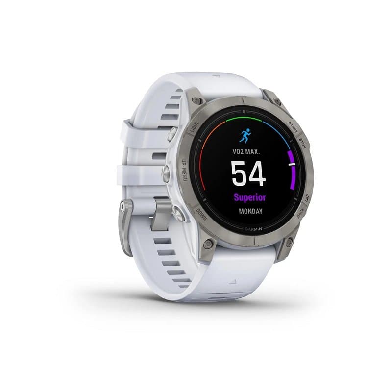 Montre Garmin Epix Pro Gen 2 Sapphire Titane 47 mm - 47 mm - Argent