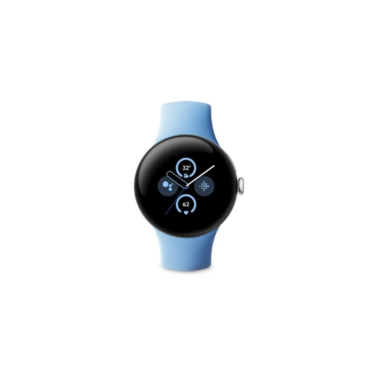 Montre connectée Google Pixel Watch 2 Polie Bleu Azur - Bleu