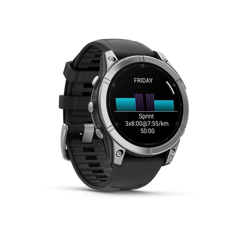 Montre Garmin Fenix E AMOLED 47mm - Gris