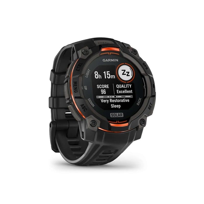 Montre Garmin Instinct 3 Solar 45 mm - 45 mm , Noir