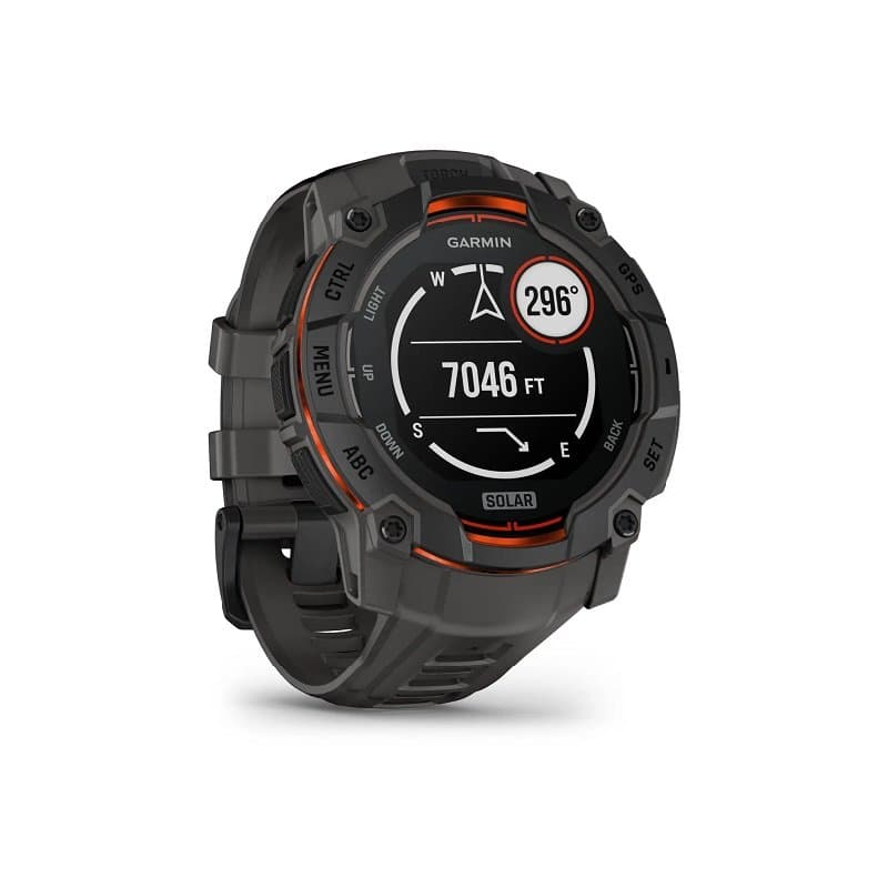 Montre Garmin Instinct 3 Solar 45 mm - 50 mm , Noir