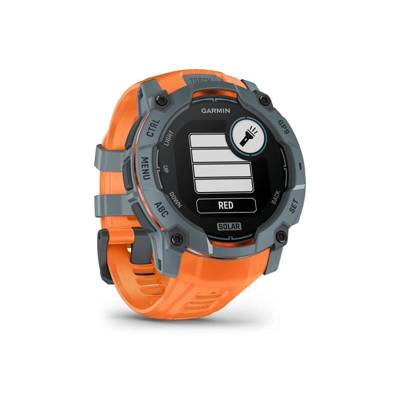 Montre Garmin Instinct 3 Solar 45 mm - 50 mm , Orange